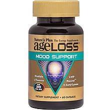 Комплекс для підтримки настрою, AgeLoss Mood Support, nature's Plus, 60 капсул