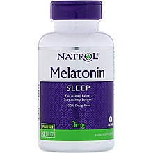 Мелатонін, Melatonin, 3 мг, Natrol, 240 таблеток