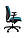 Поворотное кресло Halmar POP синий, фото 3