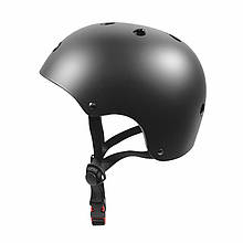 Защитный шлем для катания на роликовых коньках скейтборде Helmet T-005 Черный L (6287-21645)