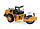 Машина дорожный каток металлический Hulna Toys масштаб 1:60, фото 2