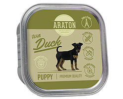 ARATON Puppy with Duck корм для щенков с уткой 0.150 кг