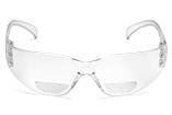 Бифокальные защитные очки Pyramex Intruder Bifocal (+1.5) (clear) прозрачные, фото 5