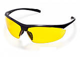 Окуляри захисні відкриті Global Vision Lieutenant (yellow) жовтий, фото 4