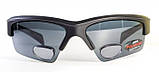 Бифокальные поляризационные очки BluWater Bifocal-2 (+3.0) Polarized (gray) серые, фото 2