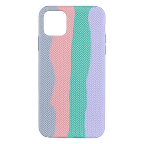 Чохол Silicone Knitted для iPhone 11 Pro Max Copy