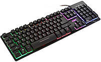 Клавіатура з кольоровою підсвіткою UKC ZYG800 (3487) 5B, фото 4