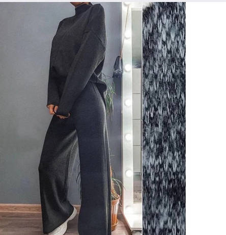 Костюм  женский модный с ангоры штаны широкие 42,44,46,48,50,52, фото 2
