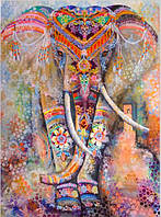 Картина алмазами Даймонт Казковий слон (0126)