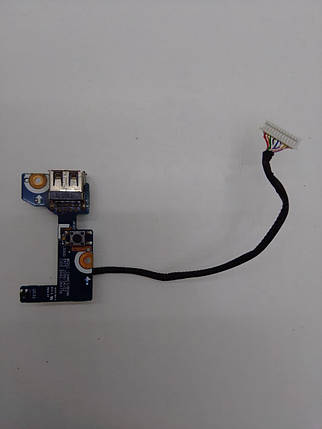 Плата USB кнопка включення Power Samsung R620, фото 2