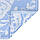 Вуличний Килим Світло-Блакитний 80x150 см Поліпропілен, фото 6