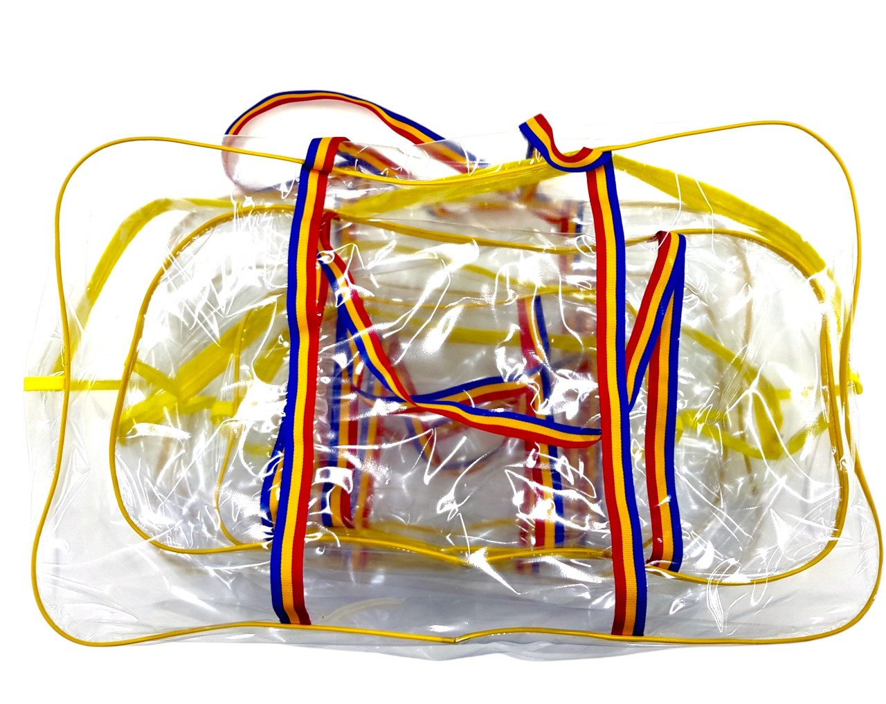 Набір прозорих сумок в пологовий будинок light breeze/fashion/yellow