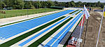 Олімпійський навчально-спортивний центр Конча-Заспа реконструкція легкоатлетичного сектору покриття Conipur M (Conica AG)