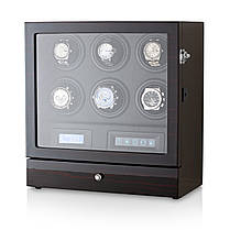Шкатулка для подзавода часов, тайммувер для 6-и часов Rothenschild RS-206-LE, фото 3