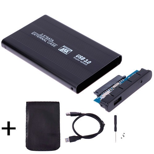 Карман внешний для 2.5 жесткого диска HDD/SSD, SATA, USB 3.0