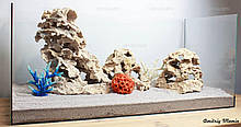 Композиція з каменю ручної роботи і коралів K108 (від 140л)