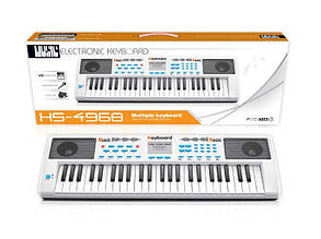 Детский синтезатор HS4968B на 49 клавиш