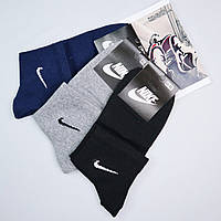 Носки короткие "Nike" р41-45. Спортивные носки для мужчин