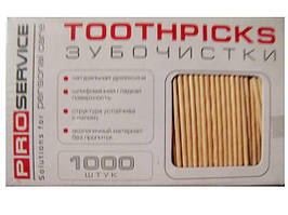 Зубочистка в упаковці (1000шт) PRO (1 пач.)