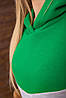 Худі жіночий SL-102R109-Модні тренди колір Зелено-коричневий, фото 8