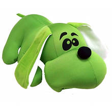 Игрушка мягкая Собачка Джой антистрессовая 40 см, полистерольные шарики, игрушка-подушка