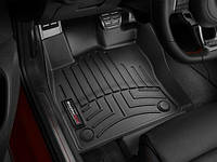Коврики Audi A3, Seat Leon, Skoda Octavia A7, Superb, Volkswagen Golf VII, Passat B8 2012- черные передние
