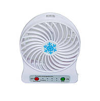 Маленький настольный вентилятор на стол Portable fan белый, usb вентилятор | вентилятор micro usb (ST)