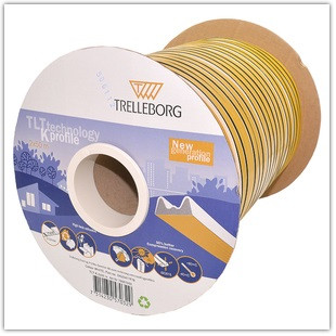 

Уплотнитель TRELLEBORG "D" 14х12 профиль черный