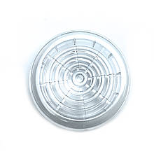 Круглая вентиляционная решетка для натяжных потолков - 48мм.(прозрачный), для потолочной вентиляции