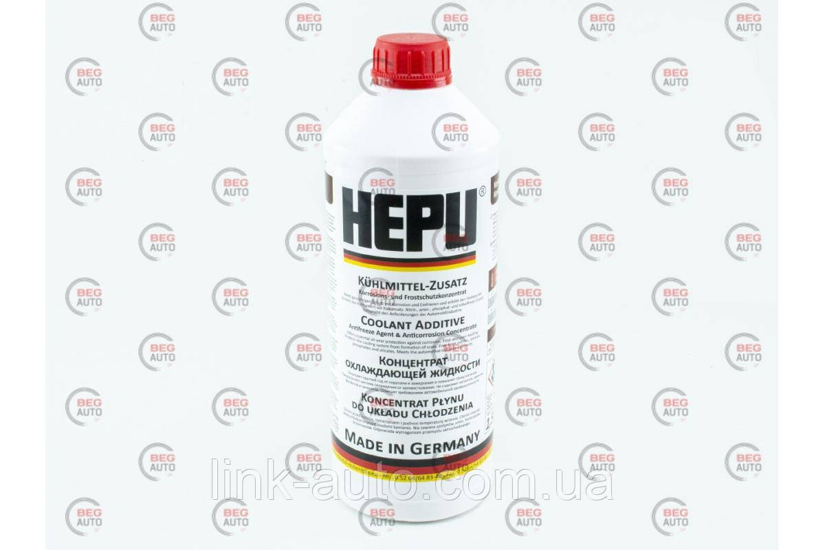 Антифриз красный 1,5л (HEPU) G-12