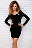 Сукня SL-167R040-1-Модні тренди колір Чорний, фото 2