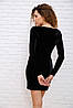 Сукня SL-167R040-1-Модні тренди колір Чорний, фото 4