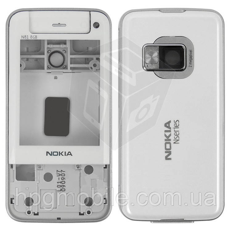 

Корпус для Nokia N81 8Gb, белый