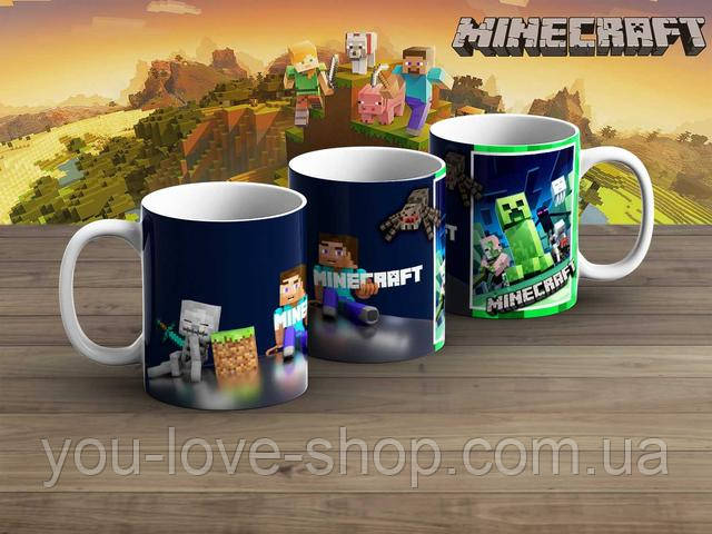 Чашка Майнкрафт  / Minecraft №!