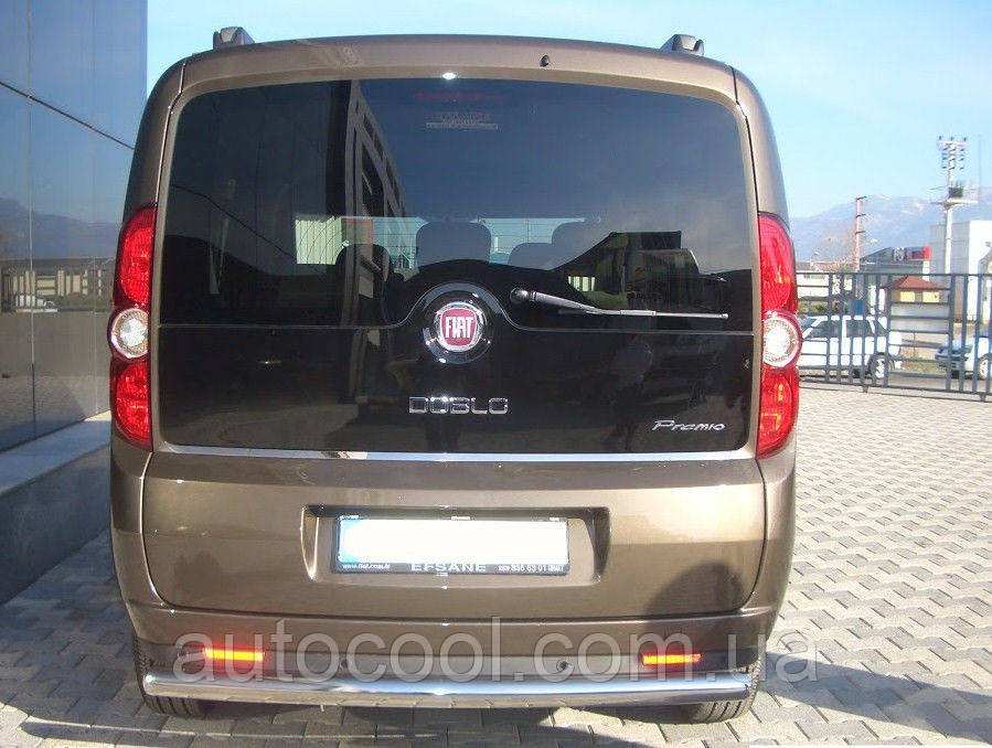 

Защита заднего бампера труба Fiat Qubo\Fiorino 2008+