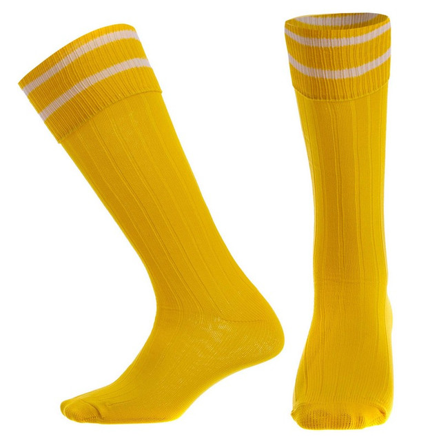 Гетри футбольні юніорські SPOINT CO-5608 жовті з білим