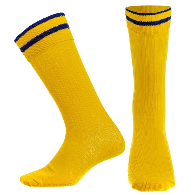 Гетри футбольні юніорські SPOINT CO-5608 жовті з синім