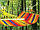 Гамак тканевый 200x80 хлопок разноцветный, мексеканский гамак , фото 6