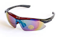 Очки спортивные Oakley red 