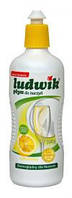 Моющее средство для посуды Ludwik Людвик 1 л, лимон, Польша, фото 1