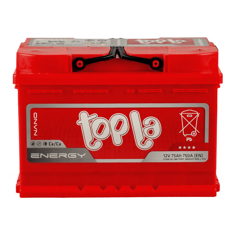 

Акумулятор Topla 75Ah 750A Energy R