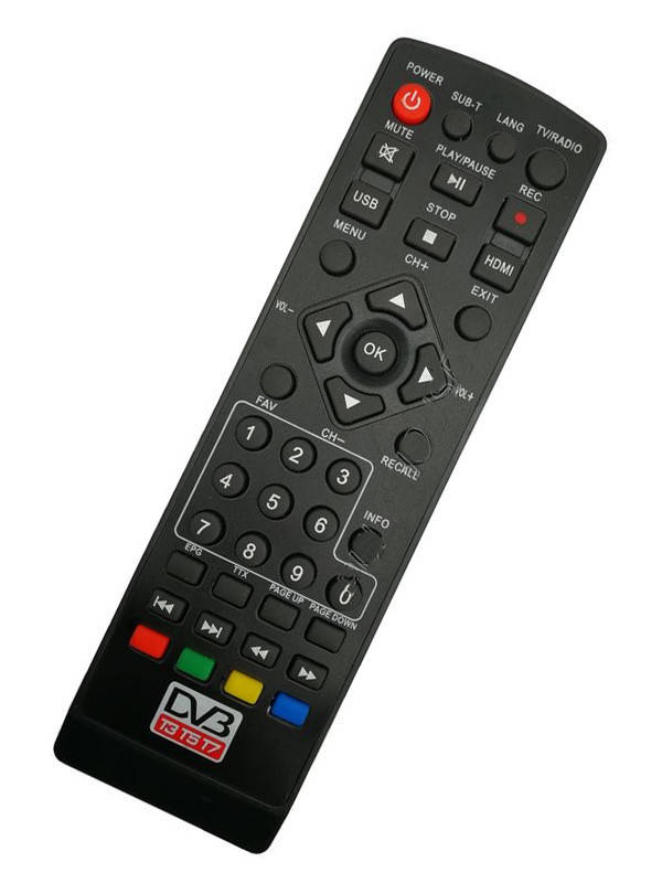 

Пульт для тюнера HDTV Digital Terrestrial Receiver