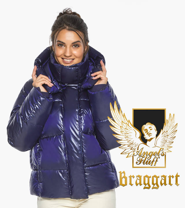 

Воздуховик Braggart Angel's Fluff | Куртка женская синяя зимняя, Синий