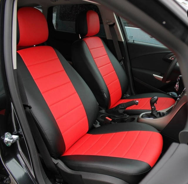 

Чехлы на сиденья БМВ Е46 (BMW E46) (универсальные, кожзам, с отдельным подголовником)
