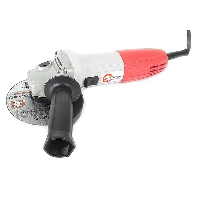 

Шлифмашина угловая 860 Вт, круг 125 мм INTERTOOL DT-0267