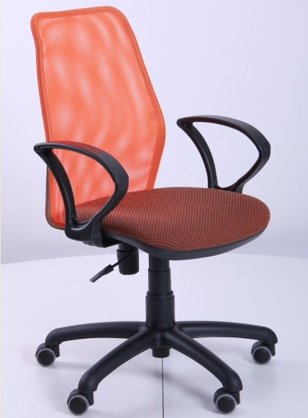 Кресло Oxi/АМФ-4 сиденье Поинт-70/спинка Сетка оранжевая