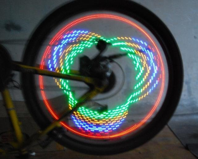 

Светодиодная подсветка колес 16 Led на спицы "RGB"