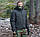 Куртка Helikon-Tex® GUNFIGHTER Jacket - Shark Skin Windblocker - Jungle Green, фото 6