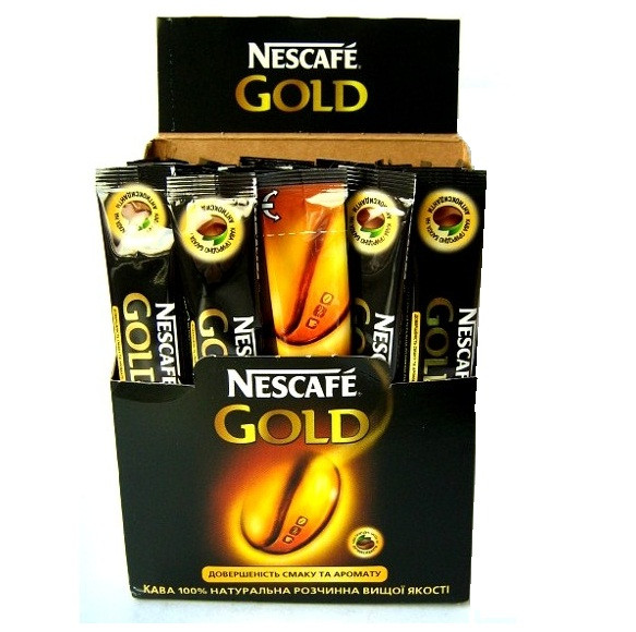 Кофе Nescafe Gold Стик  25 шт.