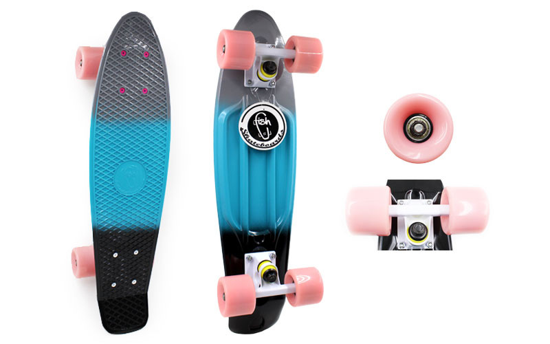 

Скейтборд Penny Board FISH COLOR SK-407-1